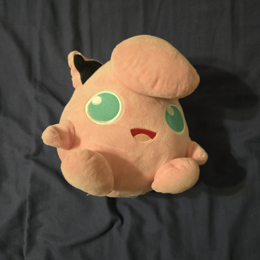 Jigglypuff Pokémon Plush Toy 8in Pink No Brand Tag